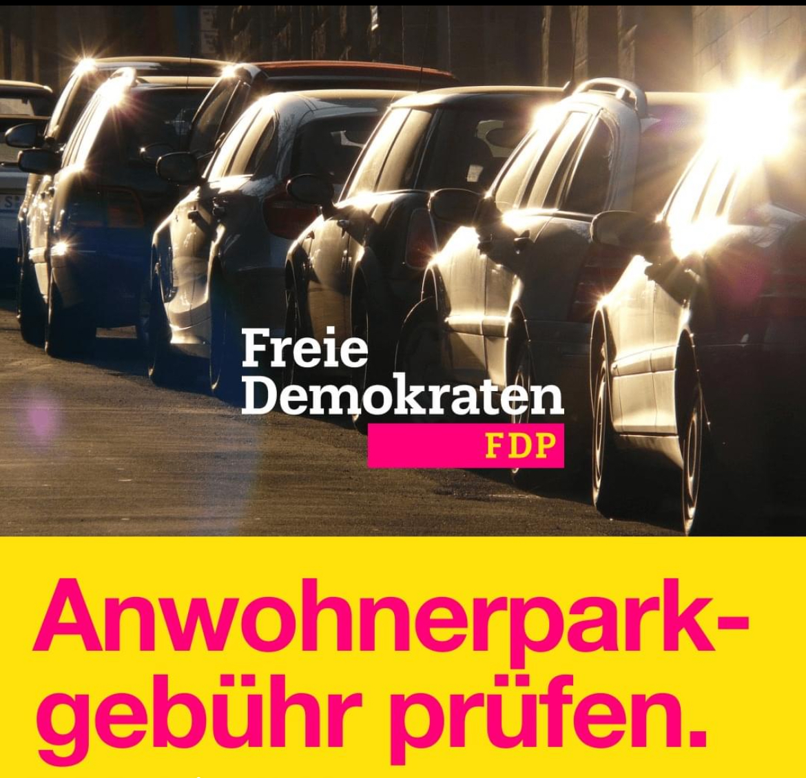 FDP Fraktion Koblenz Parken Anwohnerparkgebühren