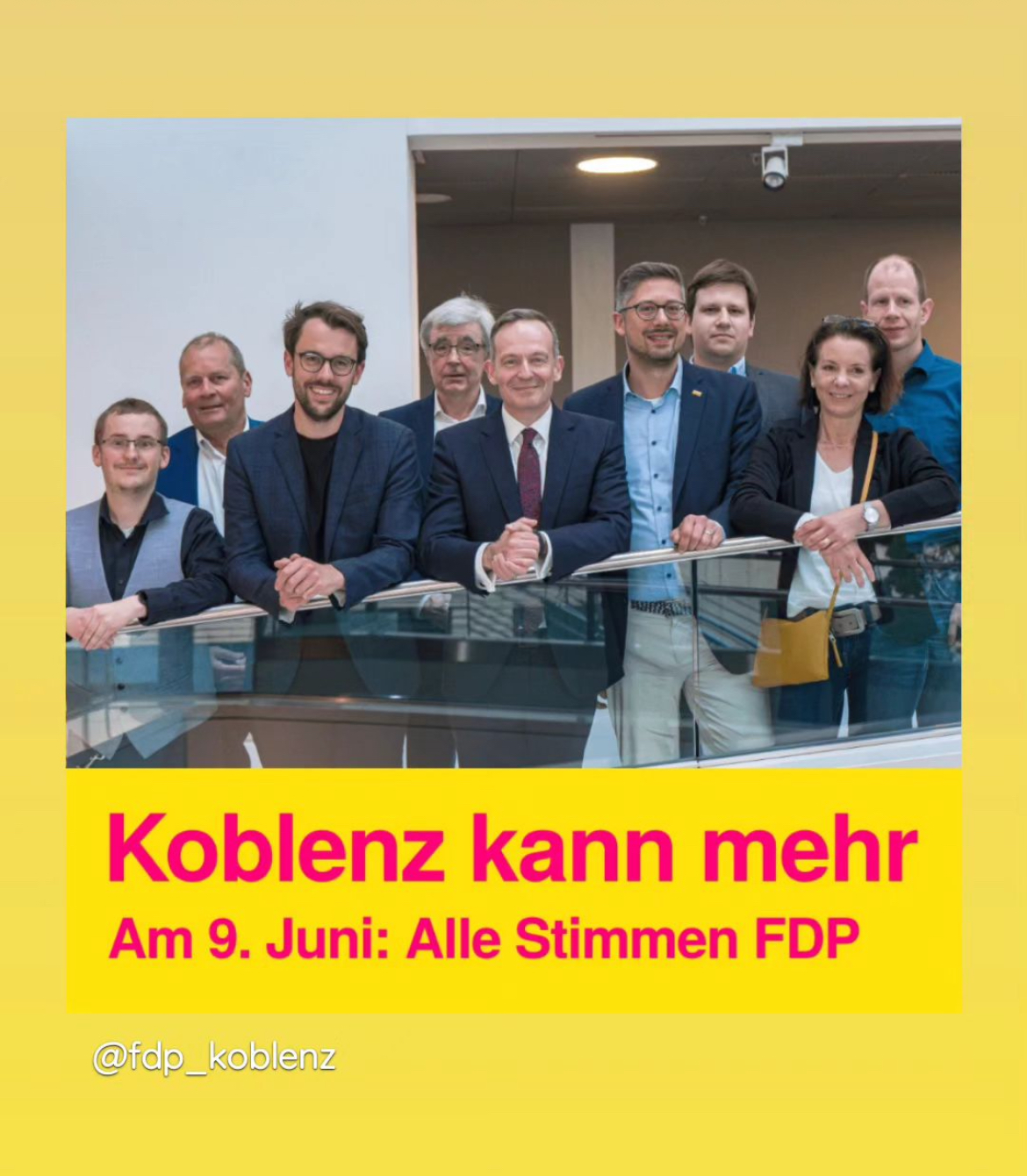 GKM Krankenhaus Koblenz Kommunalwahl 2024 FDP Koblenz kann mehr