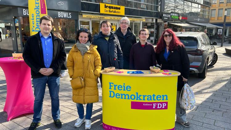 Kandidaten FDP Kommunalwahl Stadt Koblenz