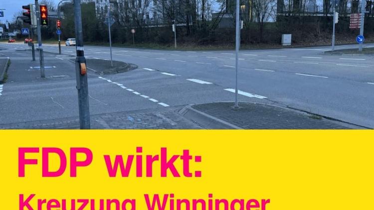 FDP Koblenz Antrag Stadtrat Koblenz Kreuzung Winninger Straße Oberweiher