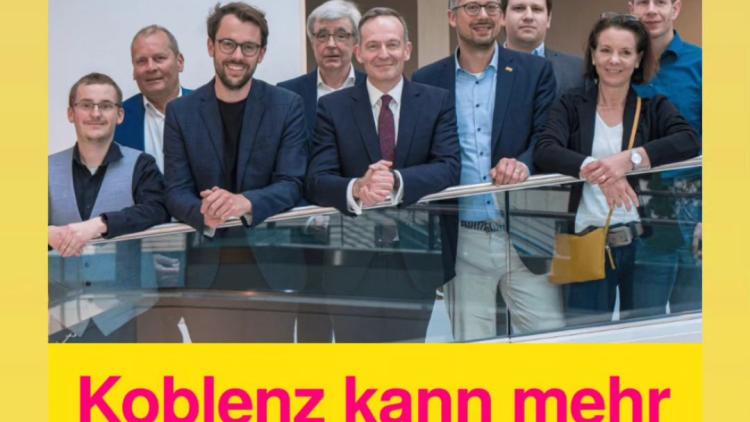 GKM Krankenhaus Koblenz Kommunalwahl 2024 FDP Koblenz kann mehr