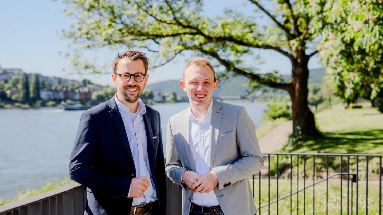 FDP Koblenz Hubertus Hacke und Florian Pernak Kandidaten Landtagswahlkampf 2026