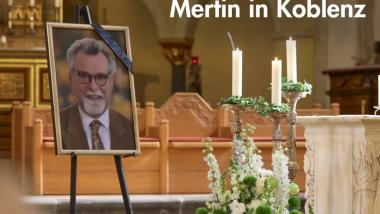 Herbert Mertin FDP Koblenz Trauerfeier