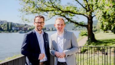 FDP Koblenz Hubertus Hacke und Florian Pernak Kandidaten Landtagswahlkampf 2026